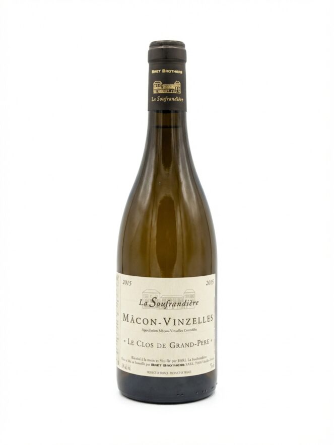 라 수프랑디에르 마콩 뱅젤 르 클로 뒤 그랑 페르 2015