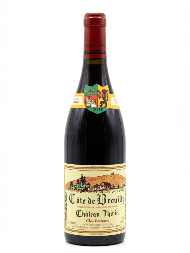 샤토 티뱅 코트 드 브루이 클로 베르트랑 2016