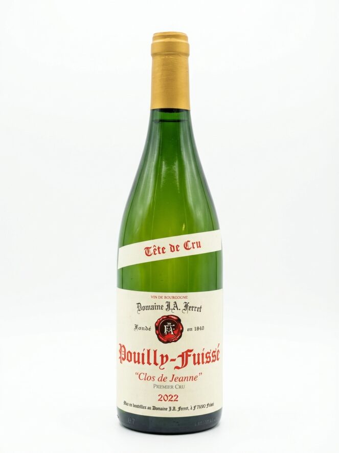 페레 푸이 퓌세 프르미에 크뤼 테트 드 크뤼 클로 드 잔 2022