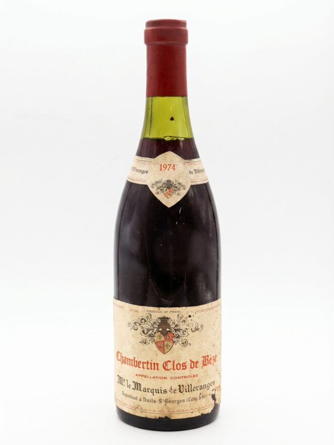 빌르랑쥬 샹베르탱 클로 드 베즈 1974