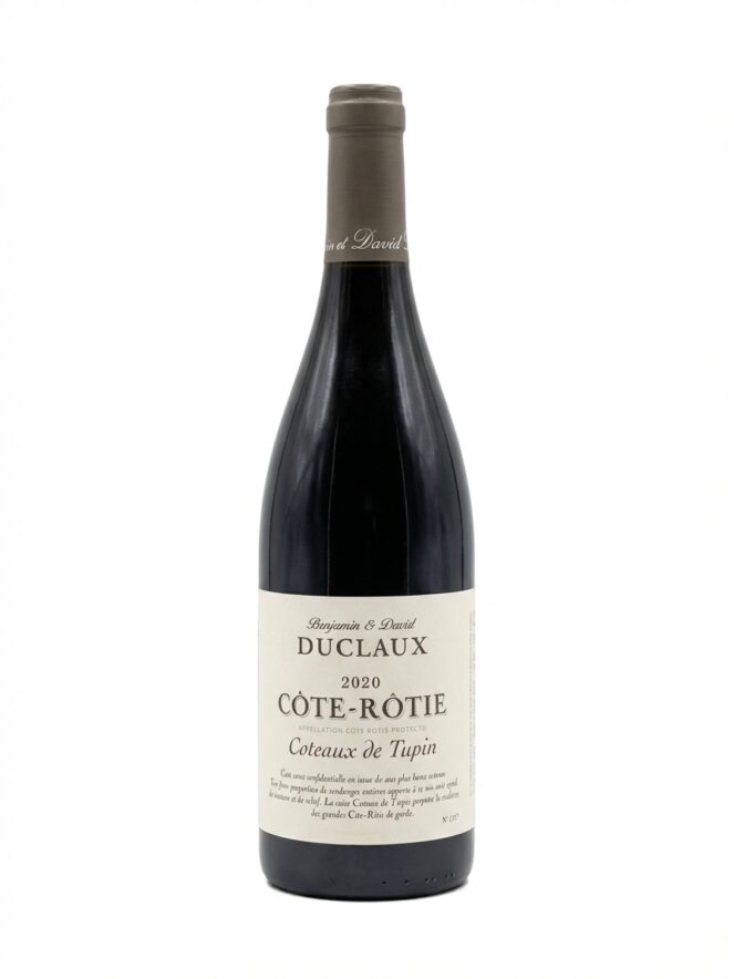 뱅자맹 에 다비드 뒤클로 코트 로티 코토 드 튀팽 2020