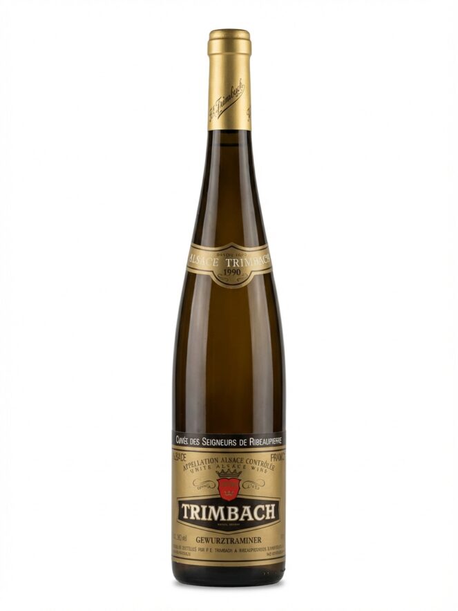 트림바크 알자스 게뷔르츠트라미너 뀌베 데 세 Seigneur 드 리보피에르 1990