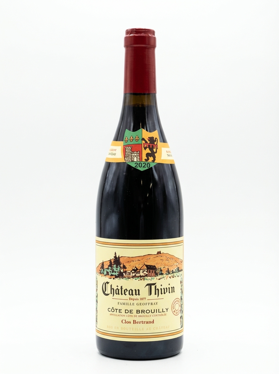 샤토 티뱅 코트 드 브루이이 클로 베르트랑 2020