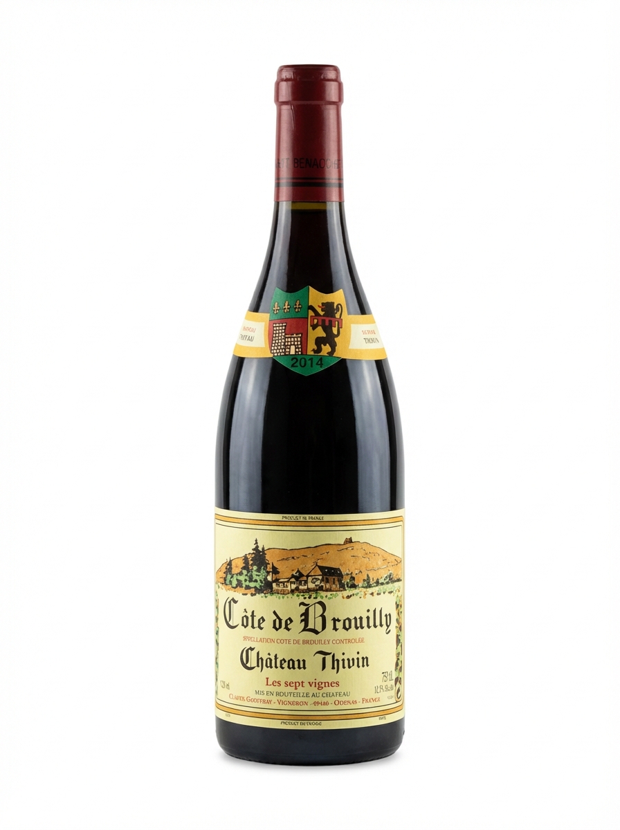 샤토 티뱅 코트 드 브루이이 레 쎄 비뉴 2014