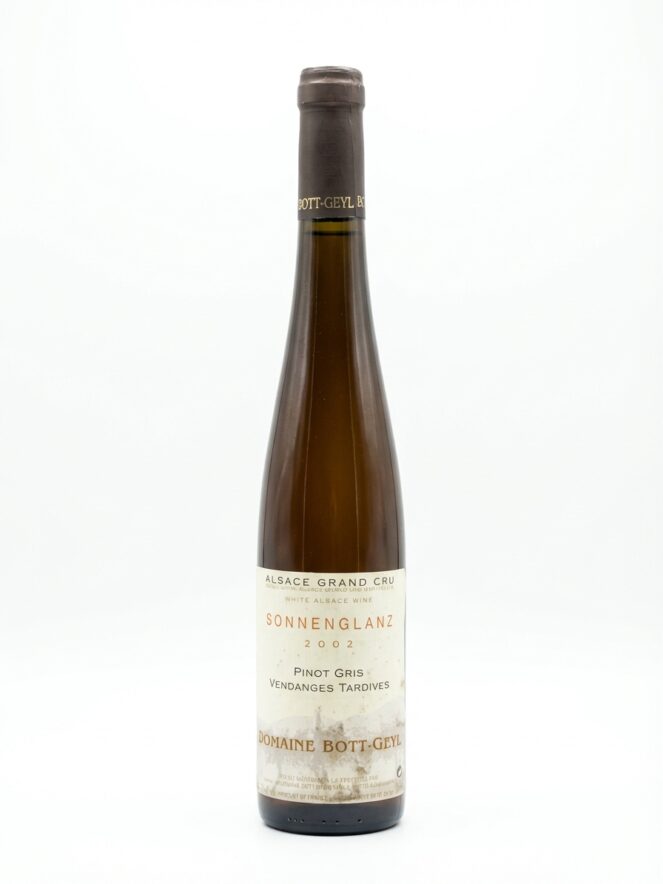 Bott Geyl Alsace Grand Cru Pinot Gris Sonnenglanz Vendanges Tardives 2002