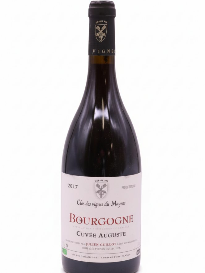 클로 데 비뉴 뒤 메네 부르고뉴 퀴베 오귀스트 2017