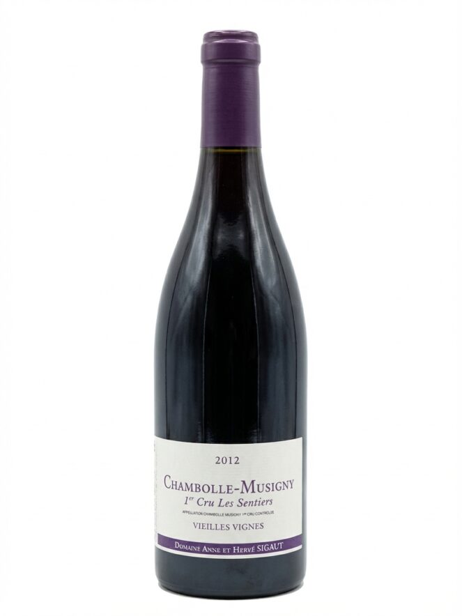 안 에 에르베 시고 샹볼 뮤지니 1er 크뤼 레 샹티에 2012