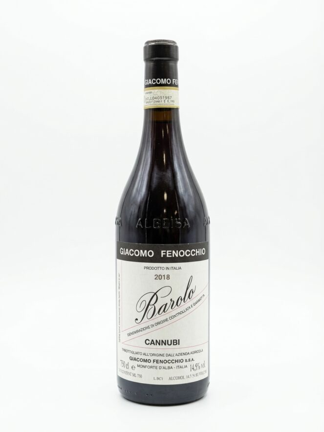 자코모 페노키오 바롤로 칸누비 2018