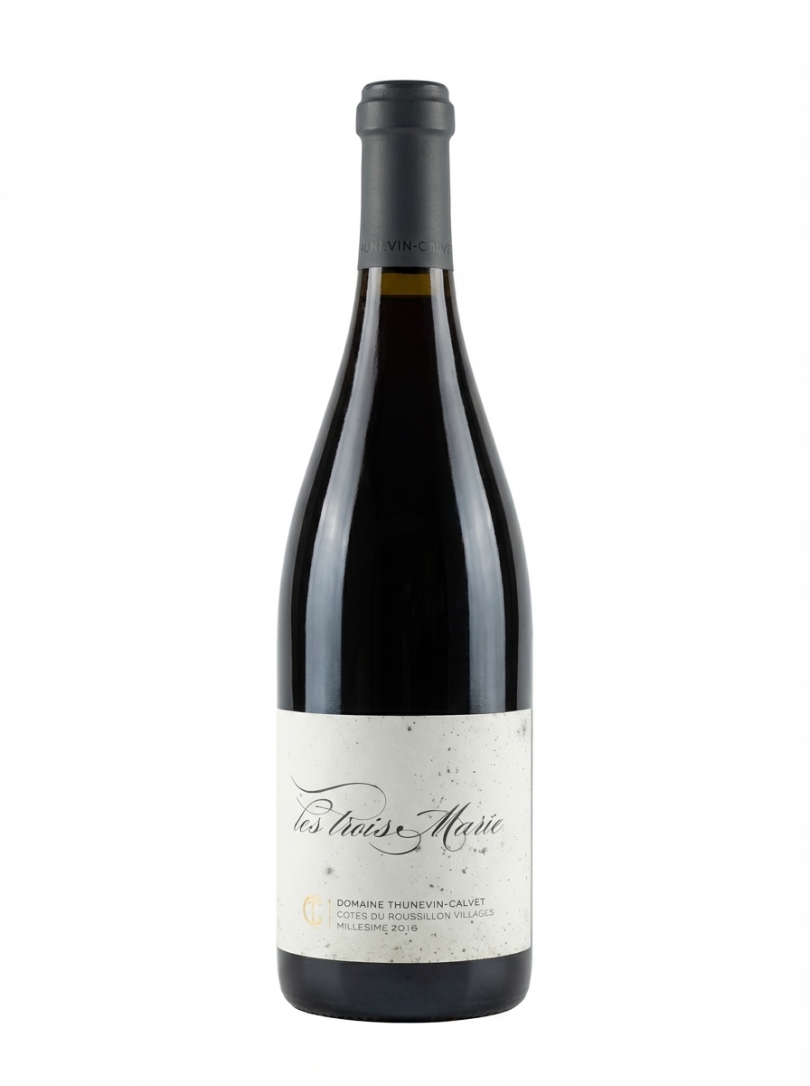Thunevin Calvet Côtes de Roussillon Les Trois Marie 2016