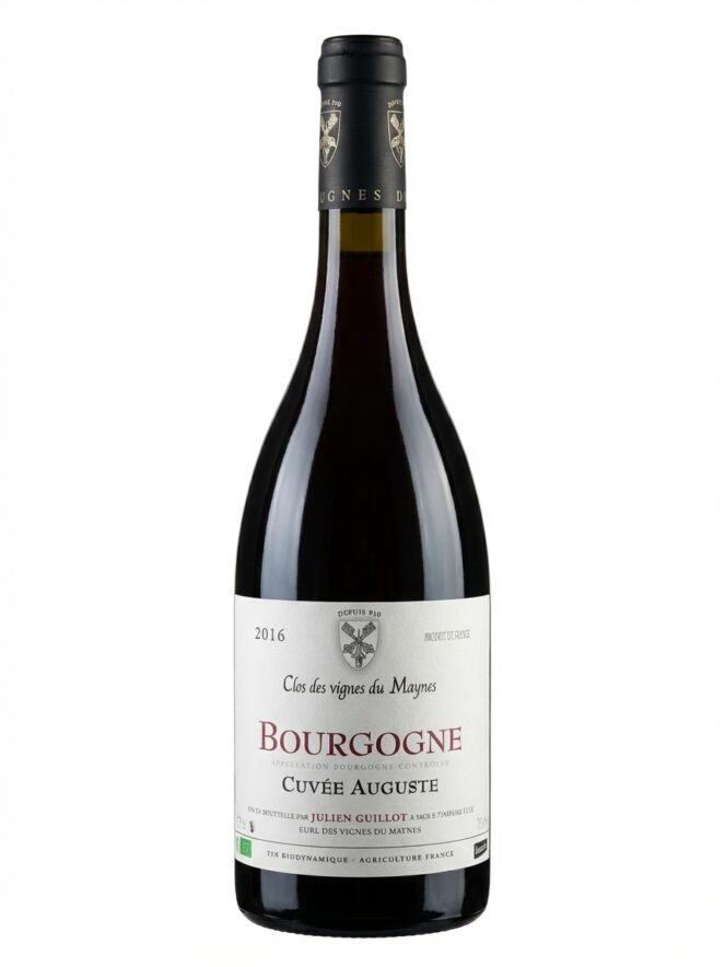 클로 데 비뉴 뒤 메느 부르고뉴 뀌베 오귀스트 2016
