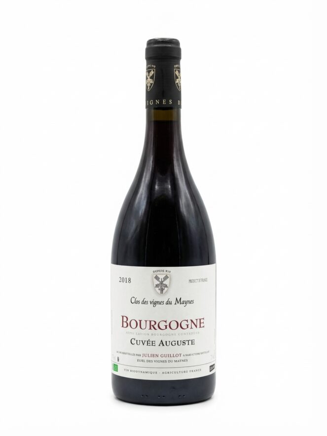 클로 데 비뉴 뒤 메이네 부르고뉴 뀌베 오귀스트 2018