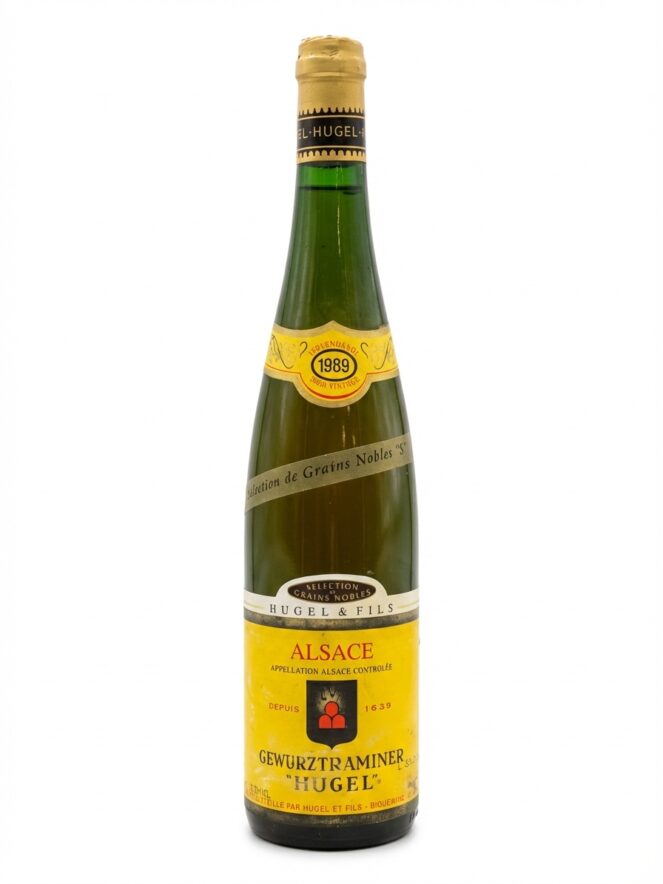 위겔 알자스 게뷔르츠트라미너 셀렉시옹 드 그랭 노블 1989