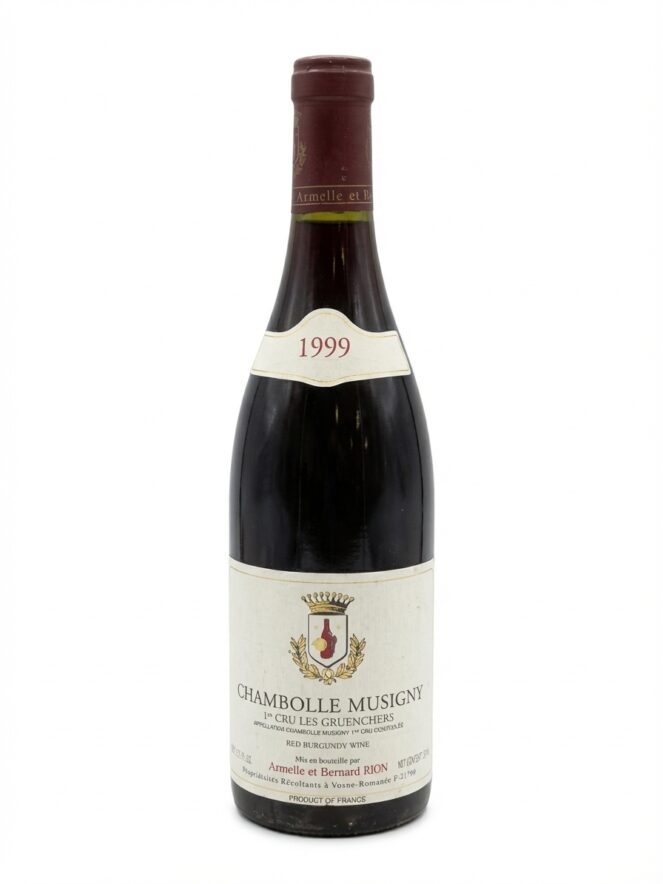 아르멜 에 베르나르 리옹 샹볼 뮈지니 프르미에 크뤼 레 그뤵셰르 1999