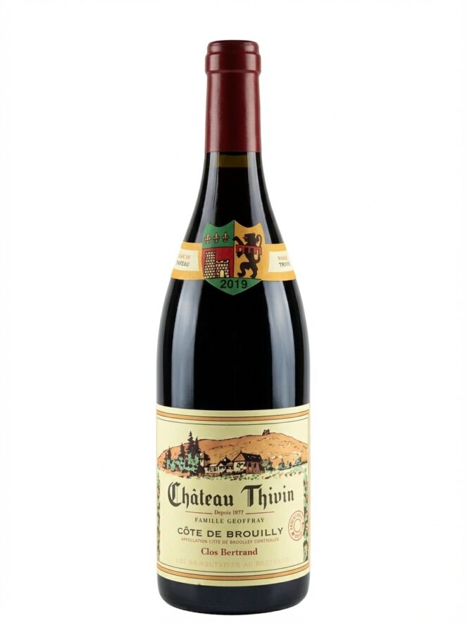 샤토 티뱅 코트 드 브루이이 클로 베르트랑 2019