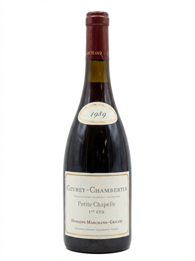 마르샹 그리요 쥬브레 샹베르탱 프리미에 크뤼 쁘띠 샤펠 1989