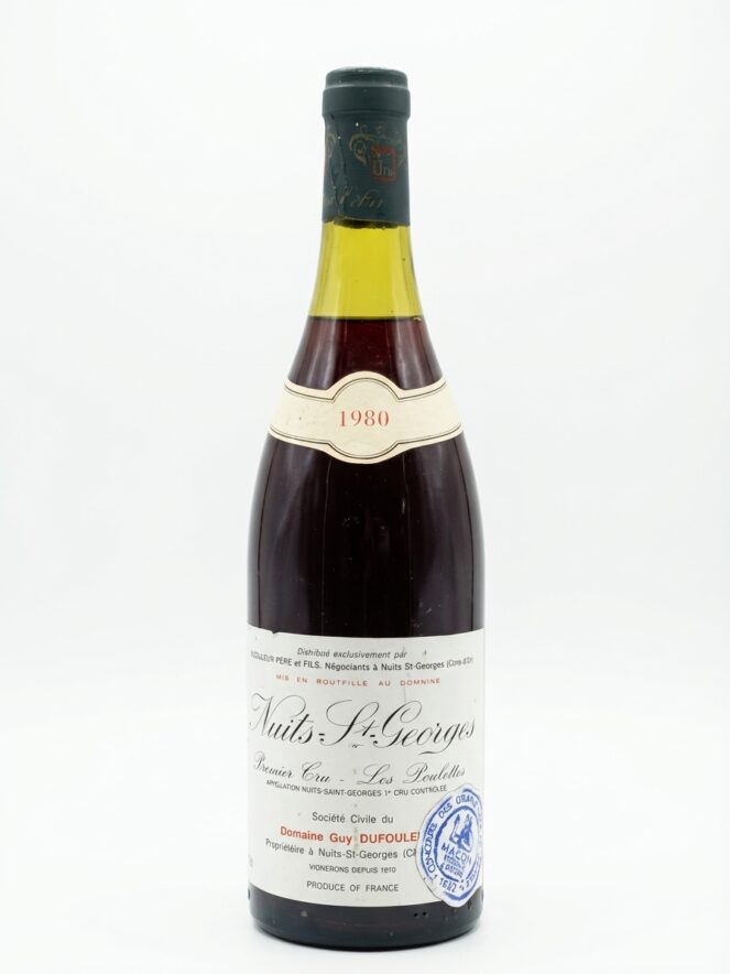 뒤풀뢰르 뉘 생 조르주 1er 크뤼 풀레트 1980