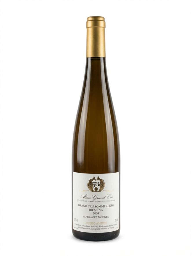 알베르 복슬레 알자스 그랑 크뤼 리슬링 좀머베르그 방당쥬 타르디브 2004