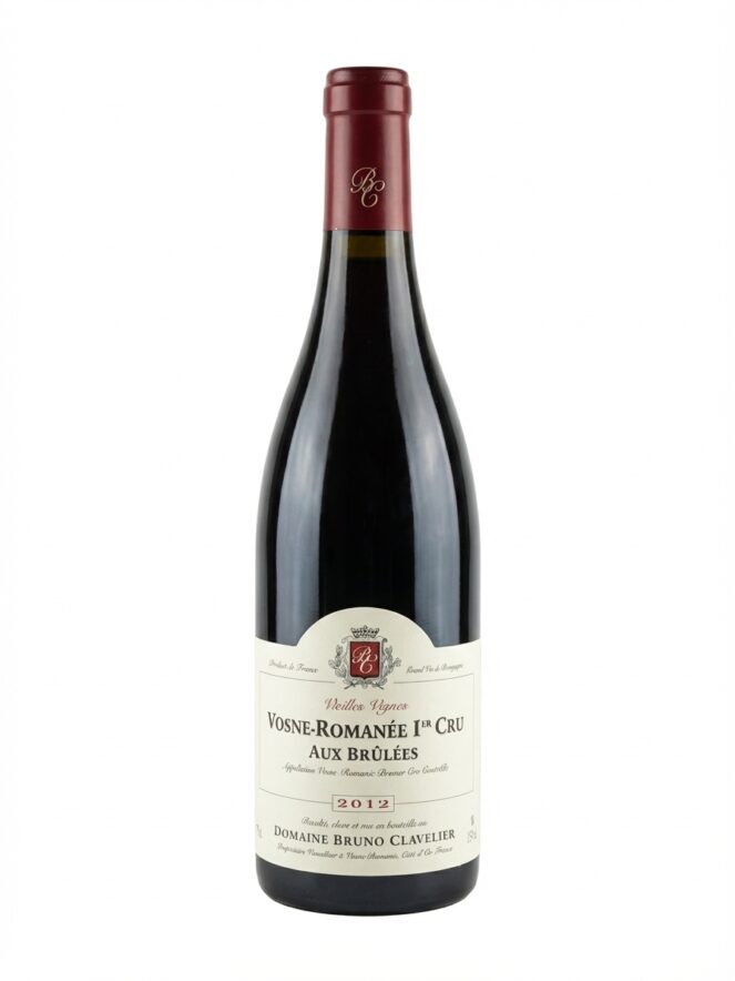 브뤼노 클라벨리에 본 로마네 프리미에 크뤼 오 브륄레 비에이 비뉴 2012
