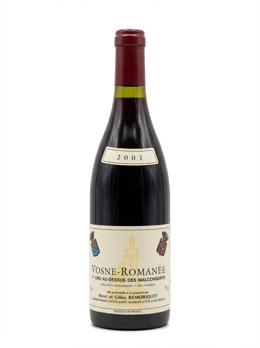 앙리 에 질 르모리케 본 로마네 프리미에 크뤼 오 드쉬 데 말콩소르 2001