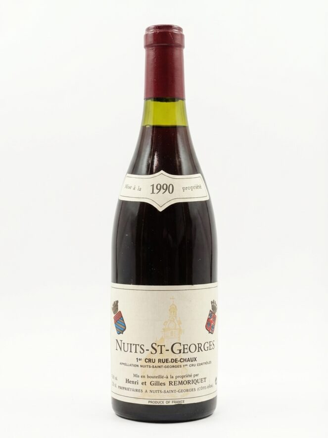 앙리 에 질 르모리케 뉘 생 조르주 프리미에 크뤼 뤼 드 쇼 1990
