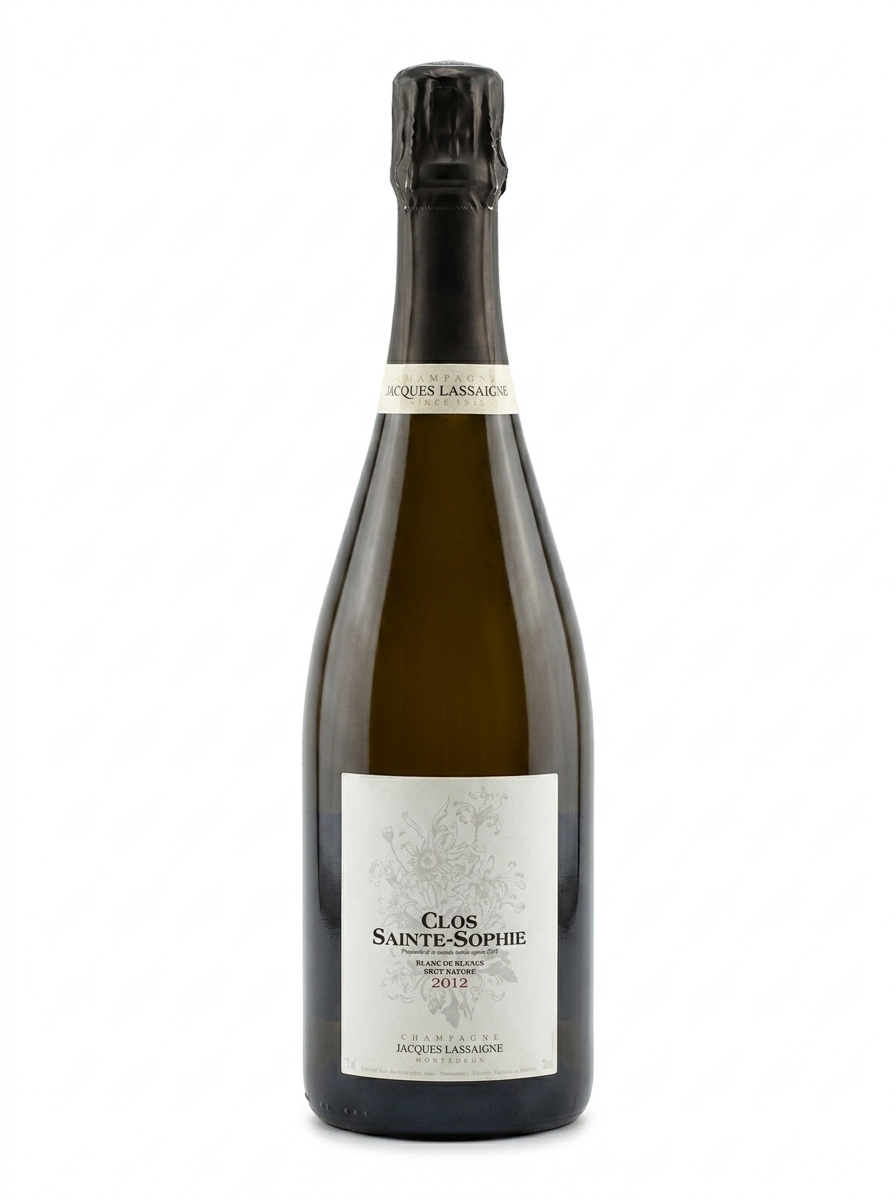 자크 라세뉴 블랑 드 블랑 클로 생트 소피 브뤼 나튀르 2012