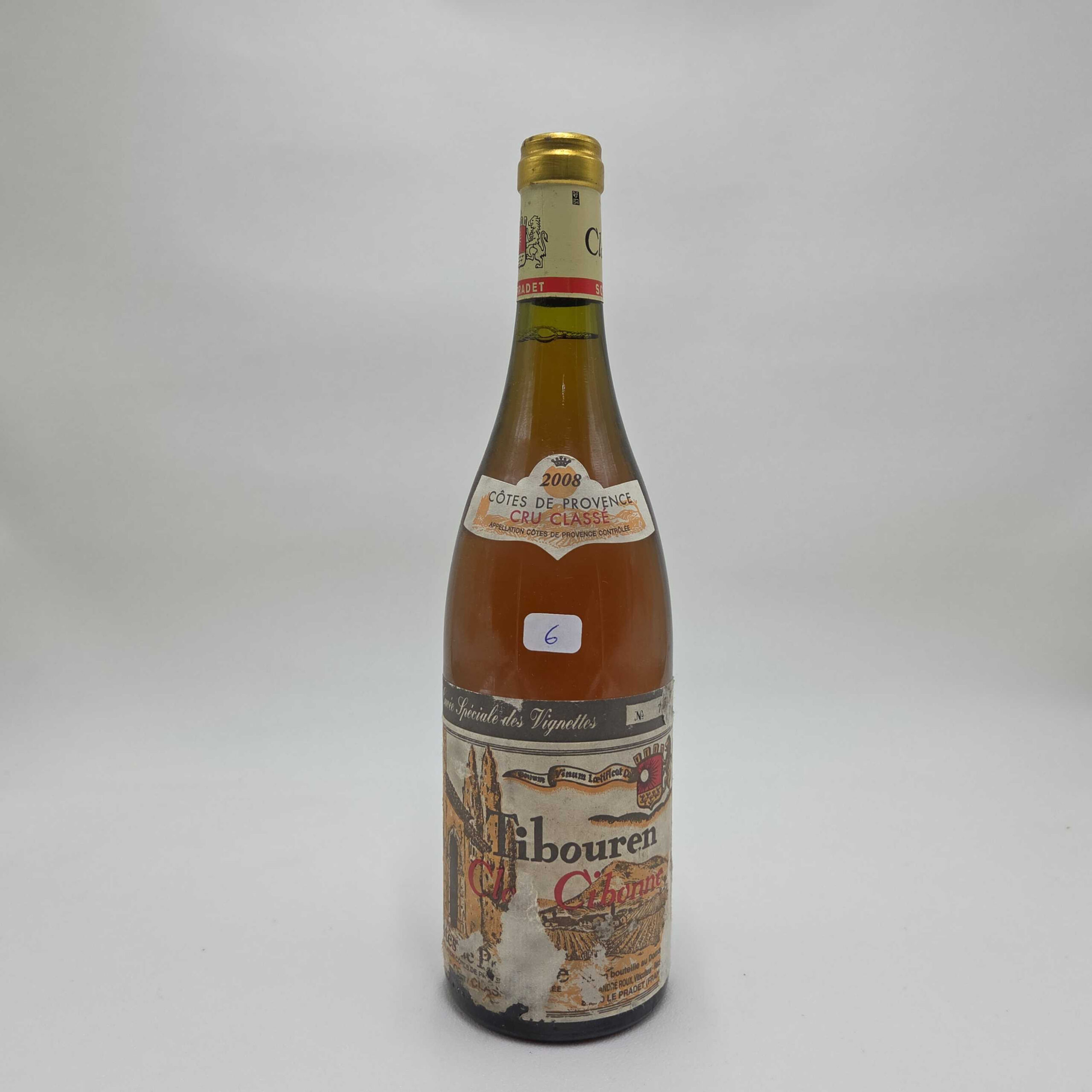 클로 시본 코트 프로방스 티부 로제 2008