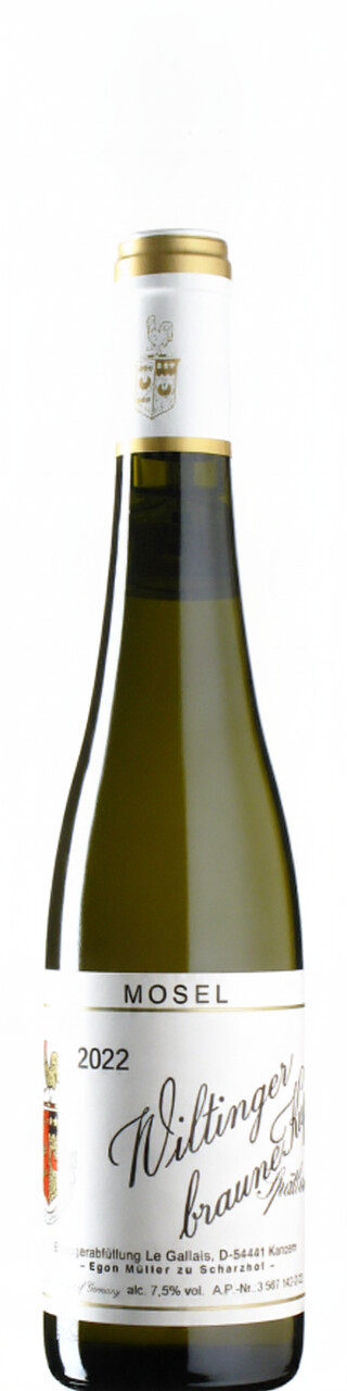 Egon Müller Riesling Wiltinger Braune Kupp Spätlese 2022 Halbflasche (하프 375ml)